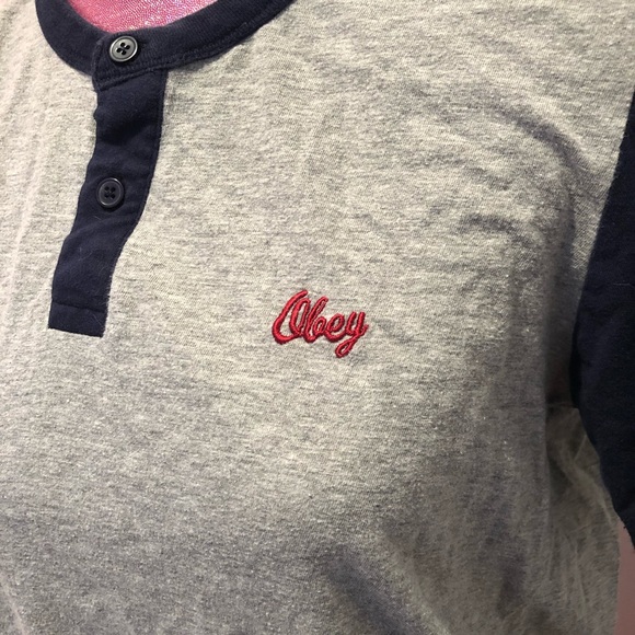 Obey Baseball Tee - Picture 2 of 2